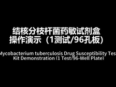 Mycobacterium tuberculosis Drug Susceptibility Test Kit Demonstration
